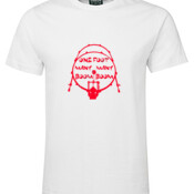 One Foot Many Many Boom Boom (red) - Men's Tee - On Special! 